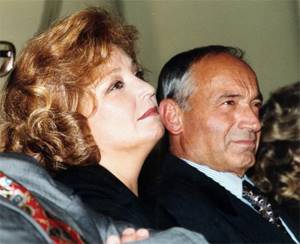 Valentin Gaft and Olga Ostroumova. Photo: MK archive. 