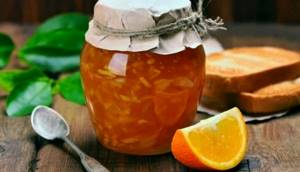 quince jam - the most delicious recipe with orange