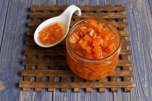 quince jam - the most delicious recipe with ginger