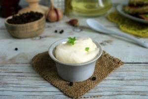 Vegan mayonnaise - recipe how to make