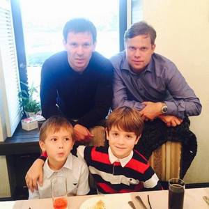 Vladislav devotes a lot of time to raising his child