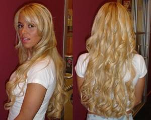 Appearance of hair extensions