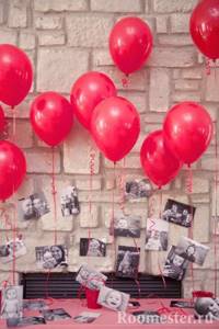 Balloons with photos