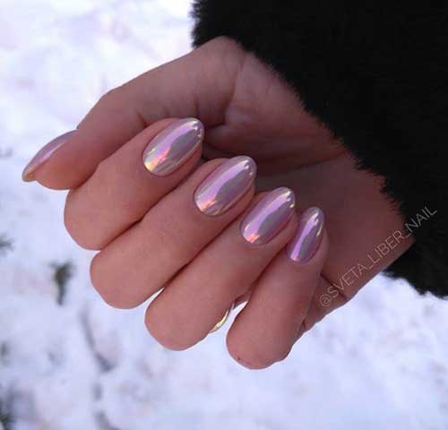 Colored rub for nails