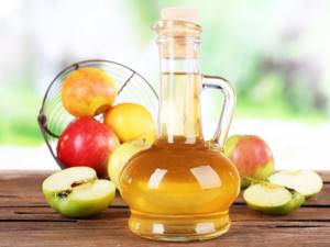 Apple cider vinegar for whitening face and body skin