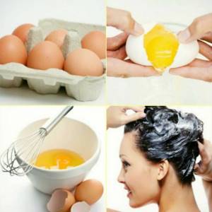Яйцо - один из основных компонентов для маски