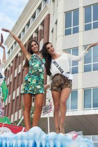 The Miss Universe 2014 pageant was followed around the world, broadcast on television and the Internet.