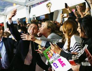 Zac Efron is no stranger to basking in female attention