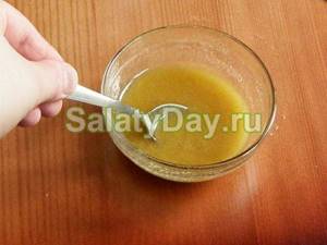 Greek salad dressing with spices