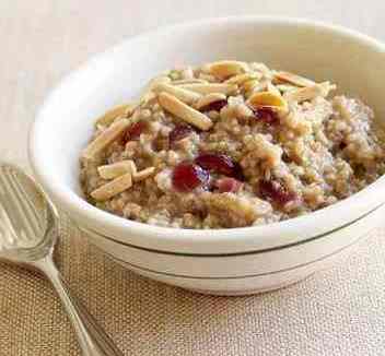 Breakfast - oatmeal