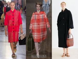 Женские пальто весна-лето 2020 - Пальто с укороченными рукавами